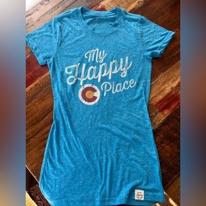 Legacy My Happy Place Colorado Small Tee Shirt